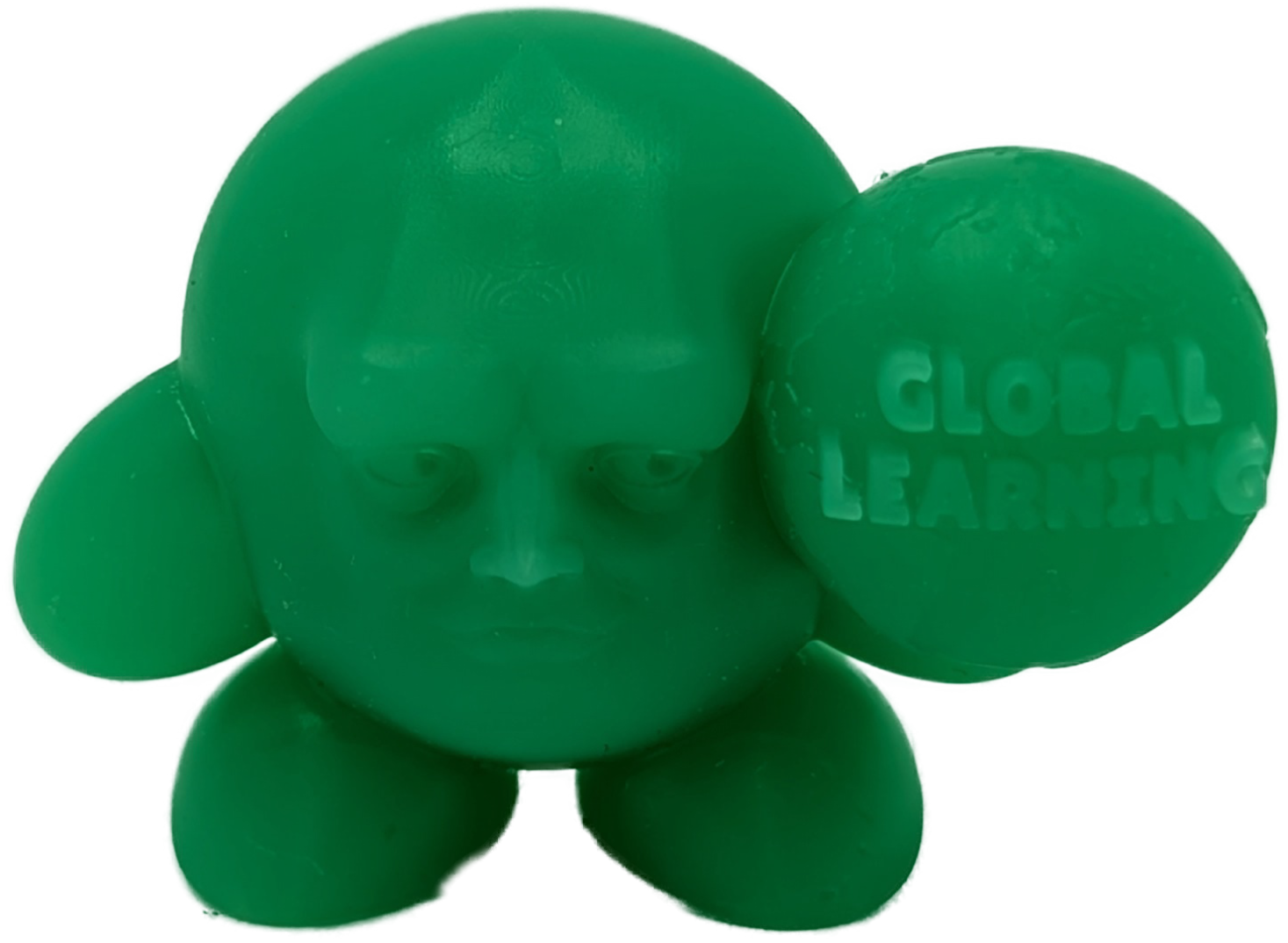GlobalFella with globe, green
